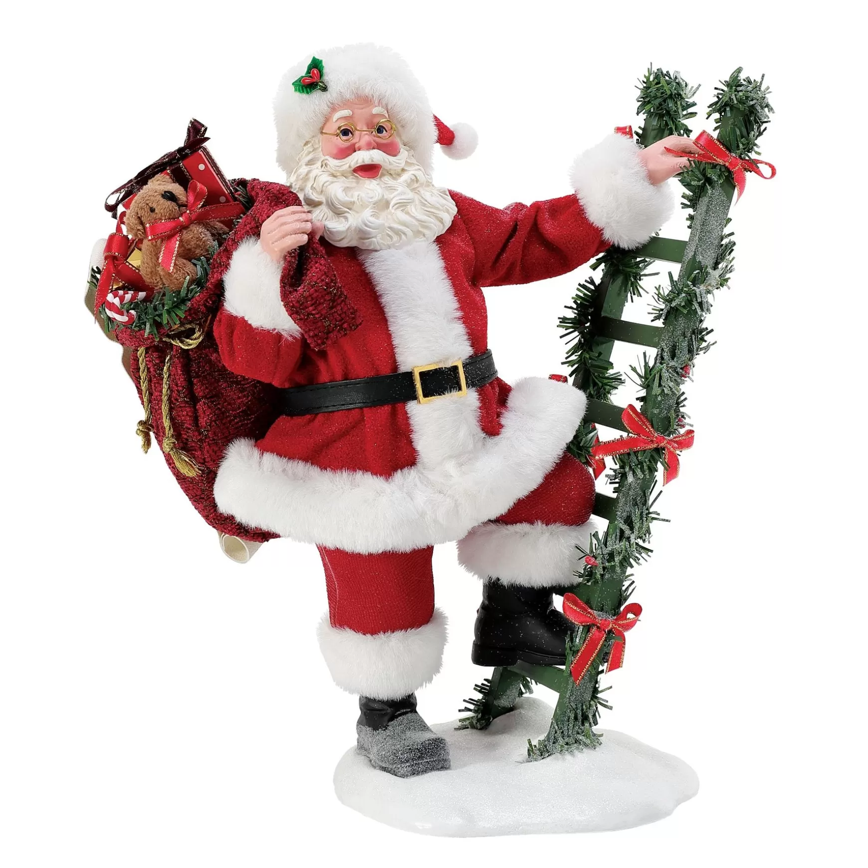 Department 56 Santa Steps Up< Christmas Traditions
