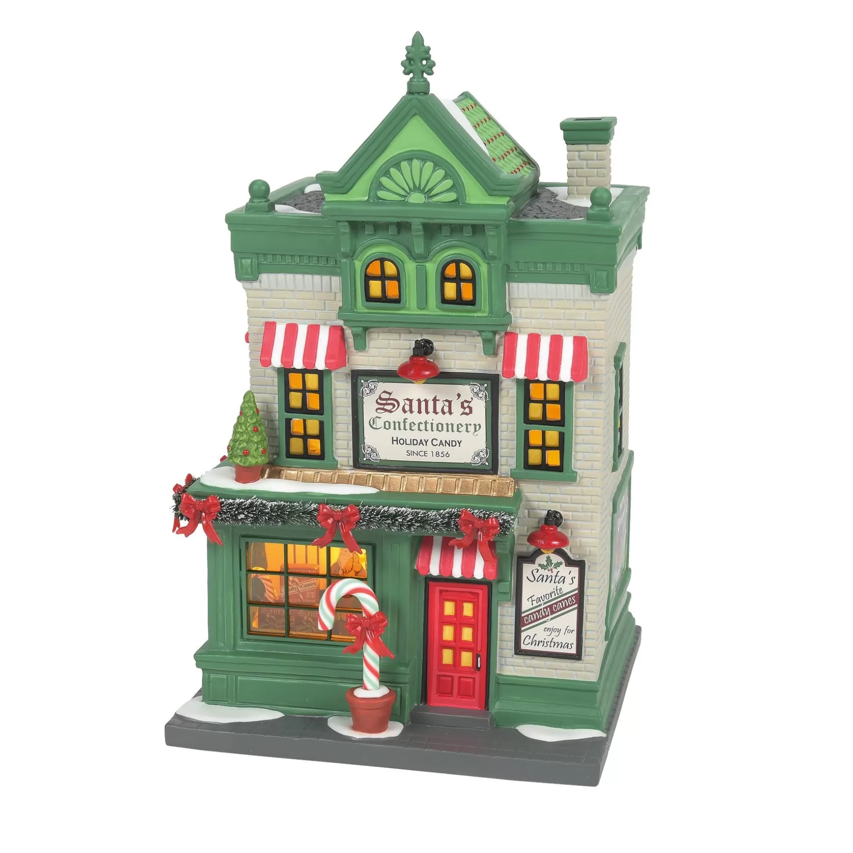 Department 56 Santa's Corner Confectionery< Christmas In The City Series