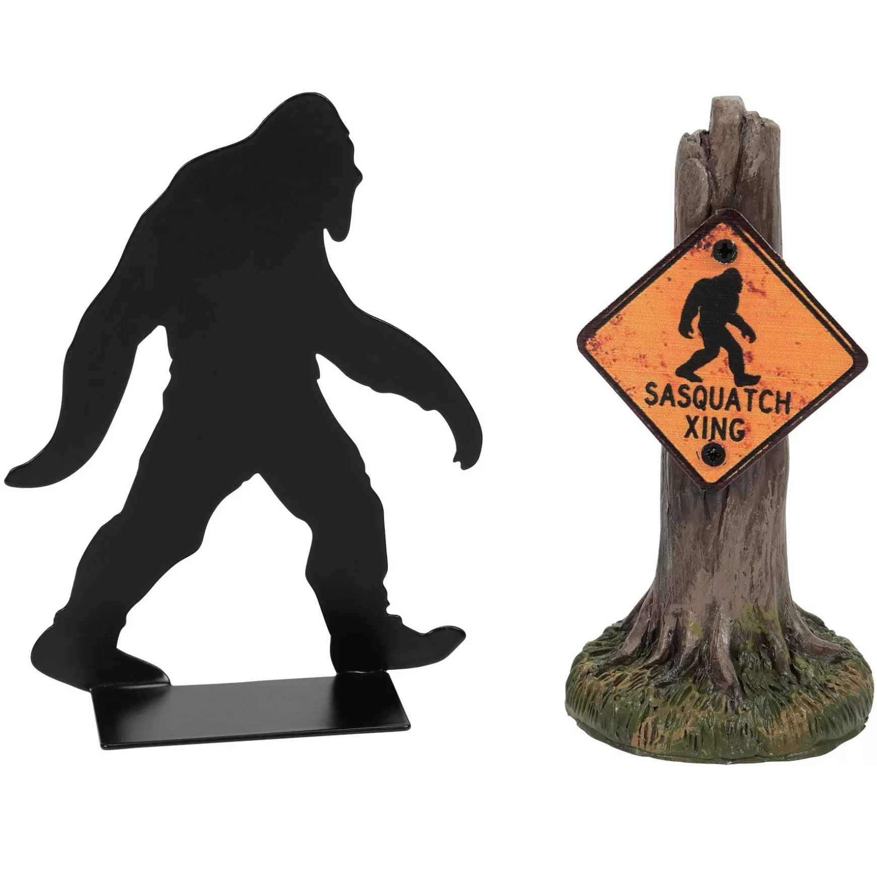 Department 56 Sasquatch Silhouette set< Halloween Village Accessories