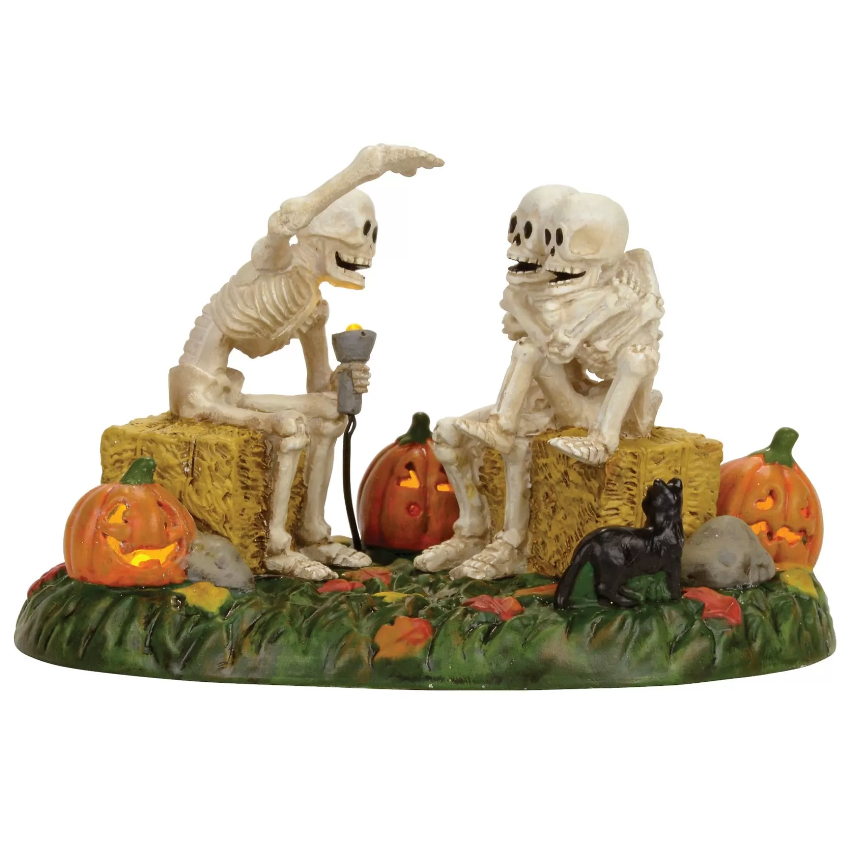 Department 56 Scary Skeleton Stories< Snow Village Halloween
