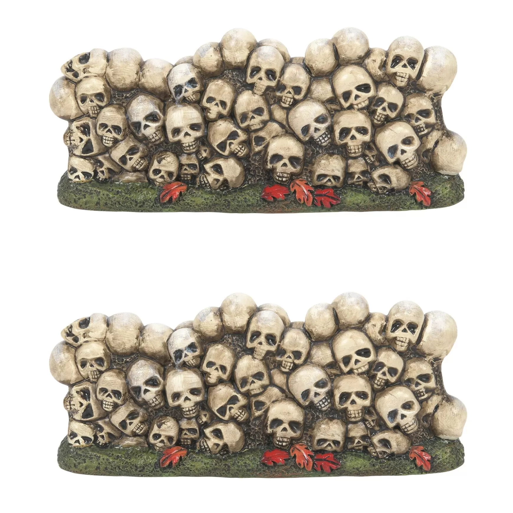 Department 56 Scary Skeletons Wall St/2< Halloween Village Accessories