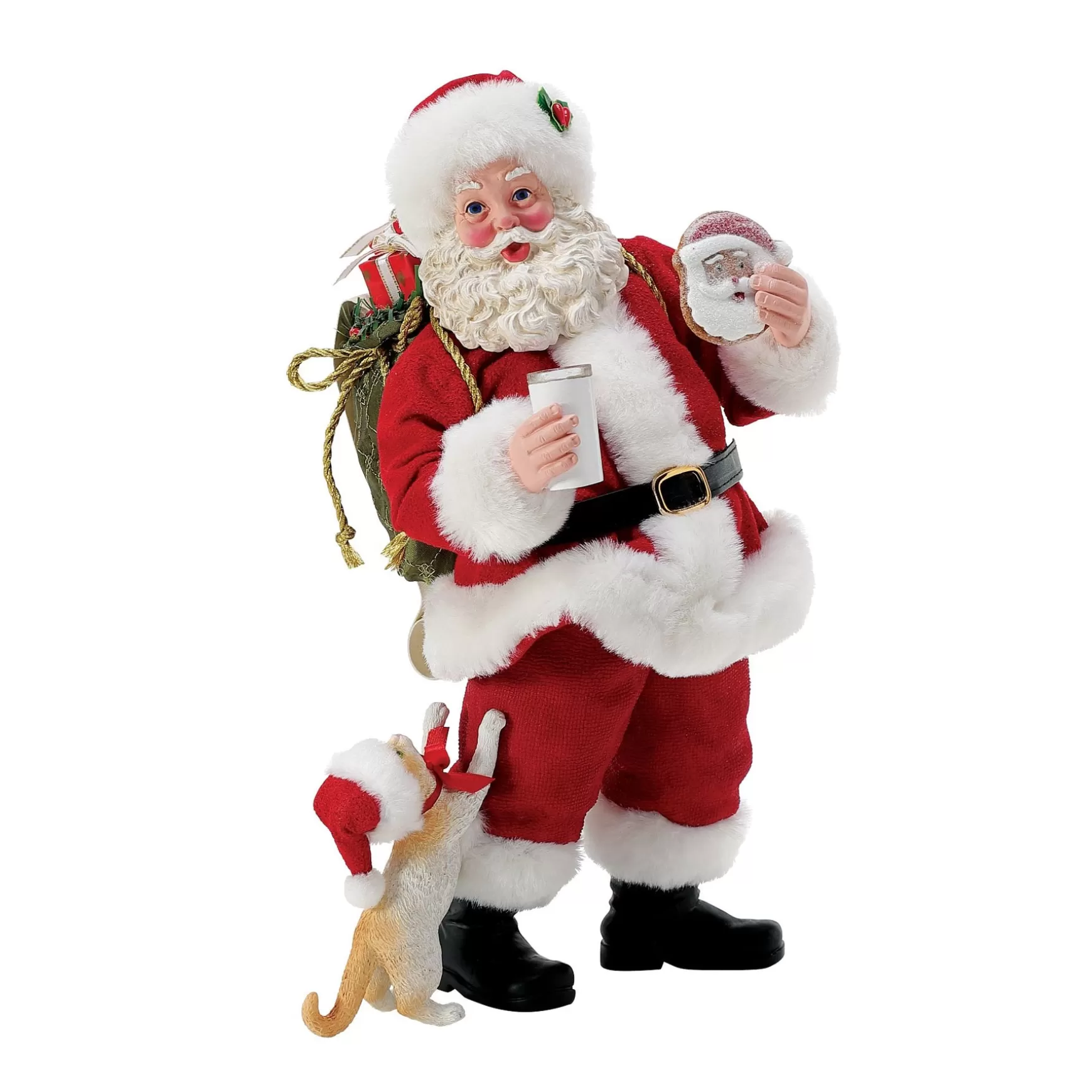 Department 56 Scratching Post< Santa & His Pets