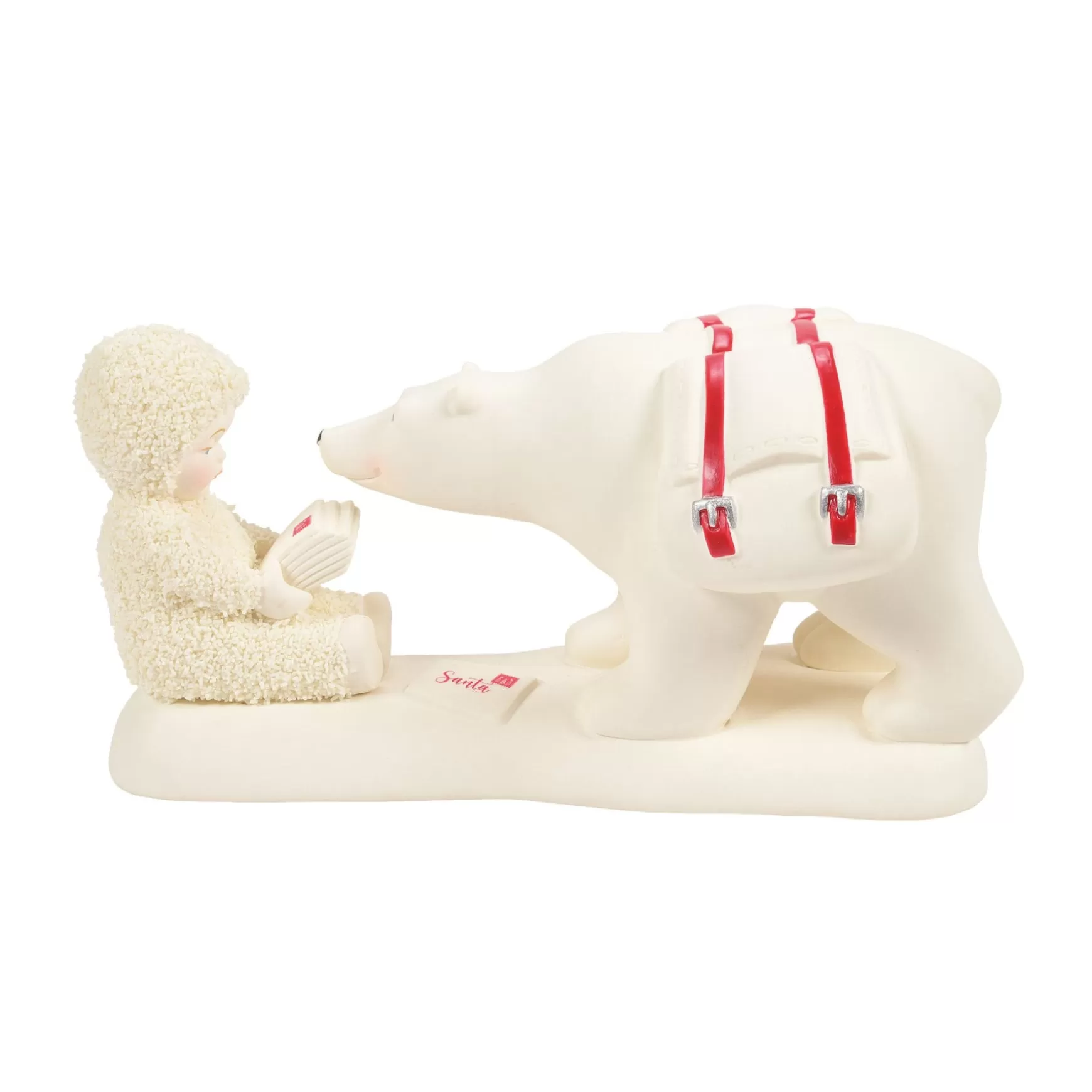 Department 56 Sorting Santa's Mail< Snowbabies Classic Collection | Snowbabies Christmas Memories Collection