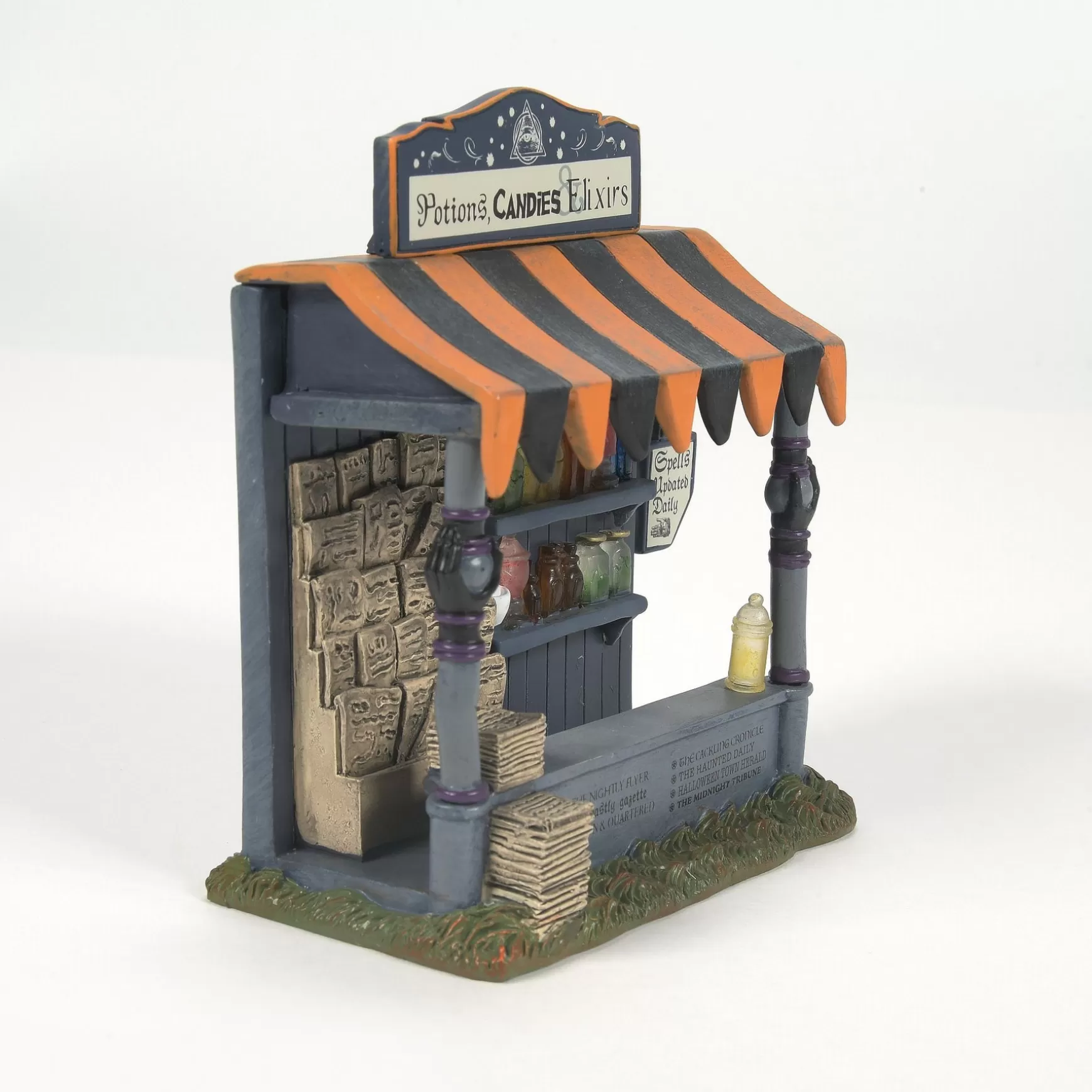 Department 56 Spells & Potions Kiosk< Halloween Village Accessories