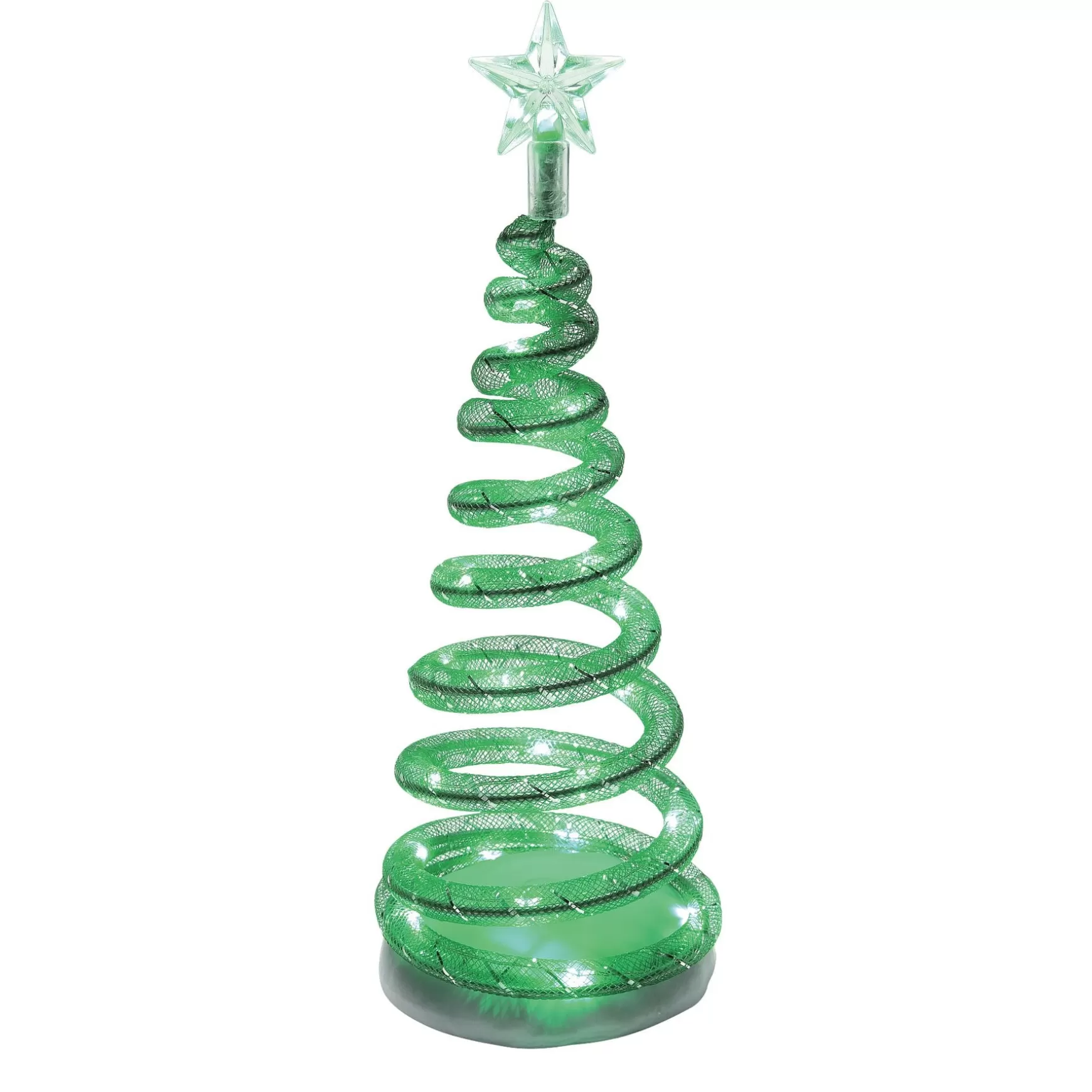 Department 56 Spiralight LED Tree Green< Village Accessories