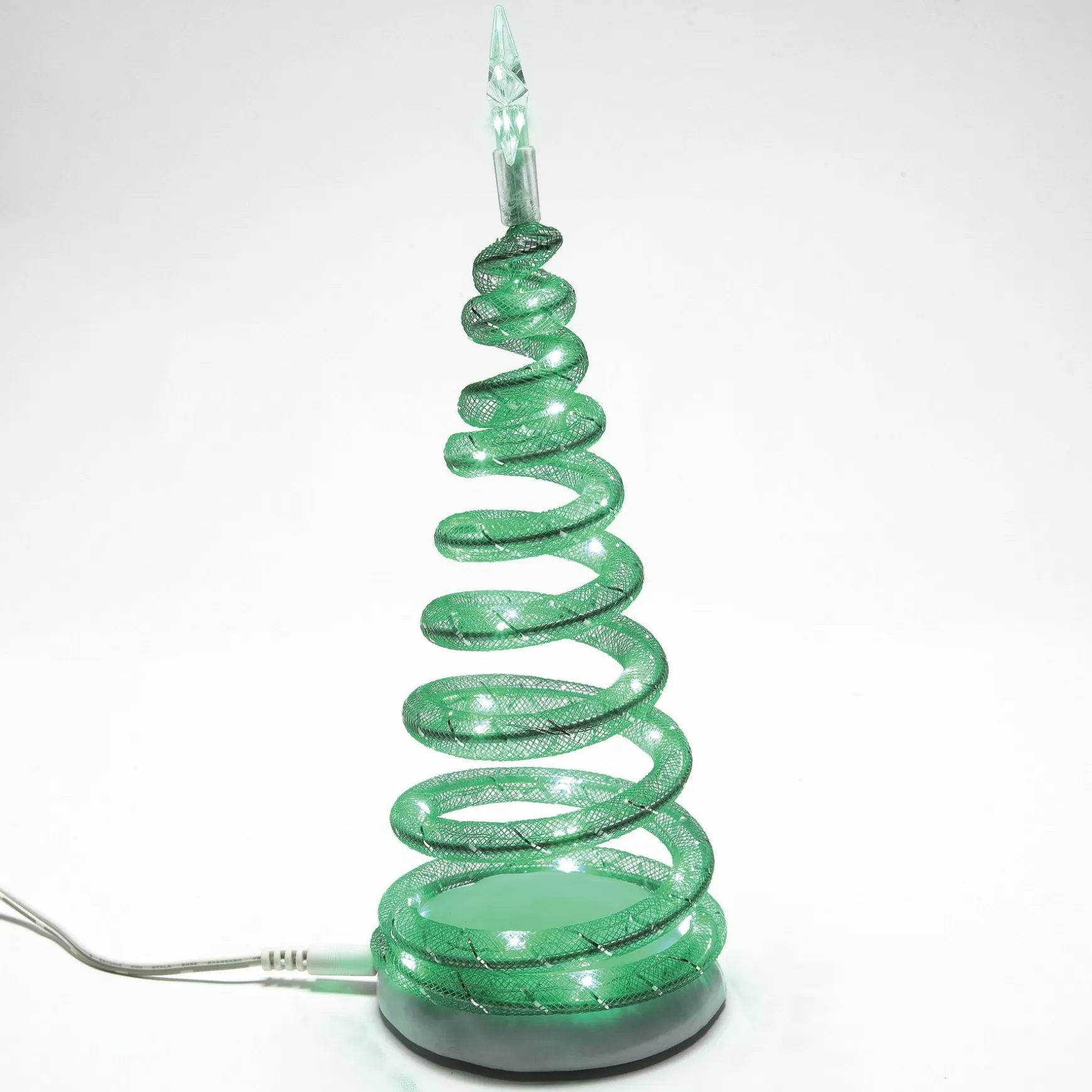 Department 56 Spiralight LED Tree Green< Village Accessories