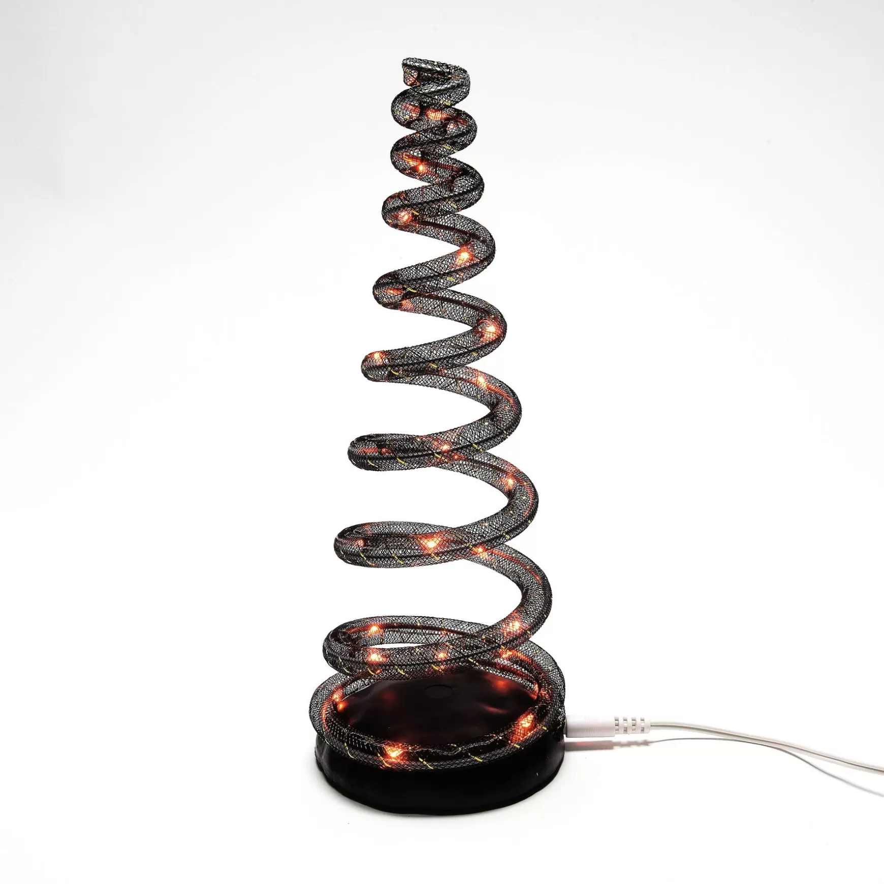 Department 56 Spiralight LED Tree Orange< Halloween Village Accessories