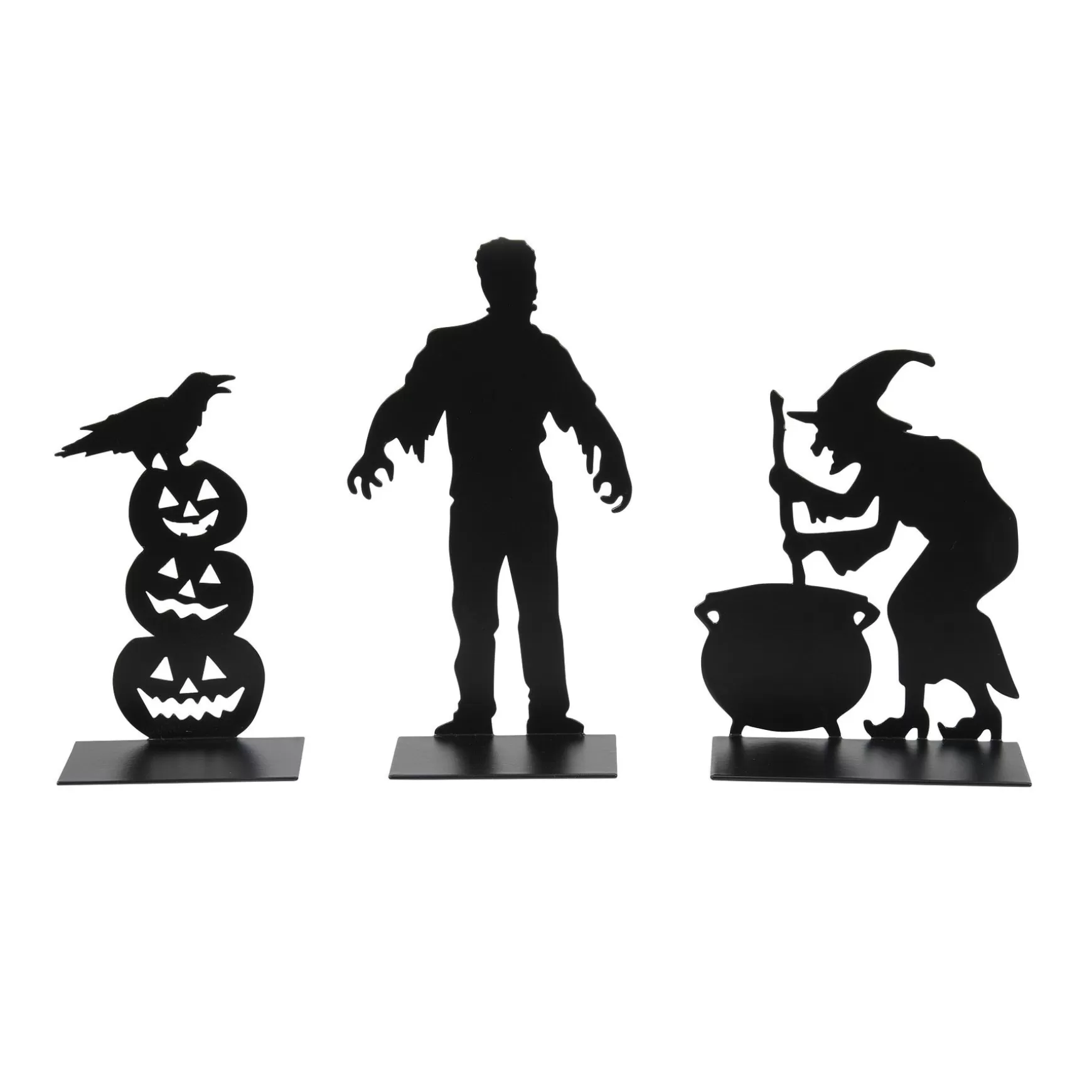 Department 56 Spooky Silhouettes St/3< Halloween Village Accessories