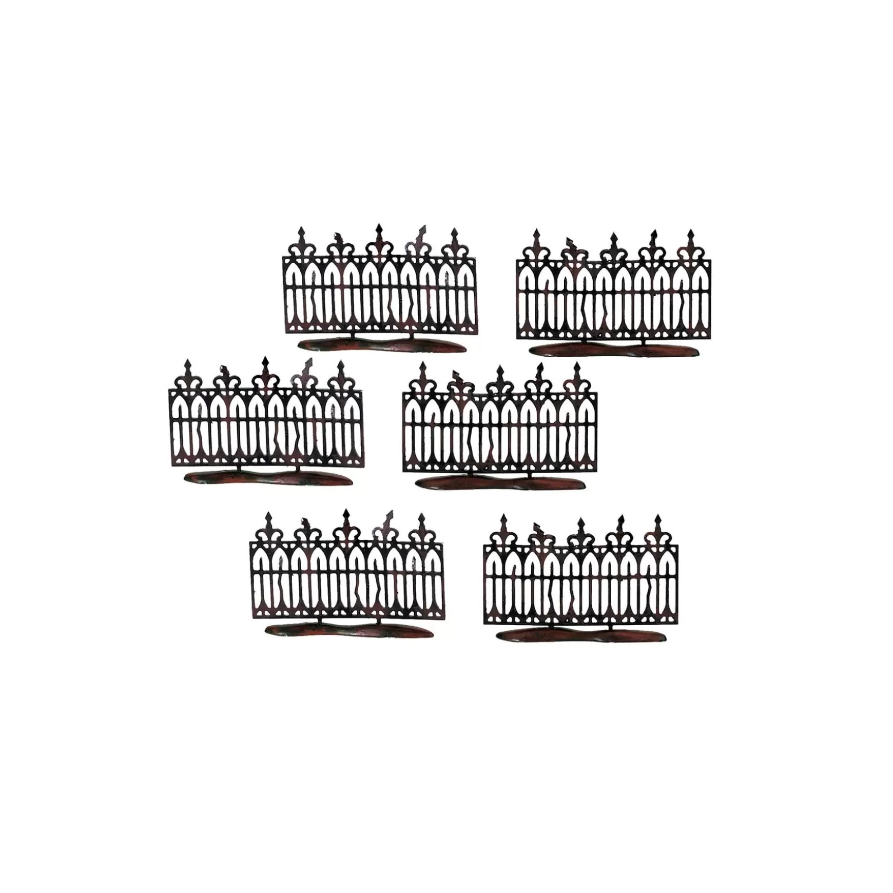 Department 56 Spooky Wrought Iron Fence< Halloween Village Accessories
