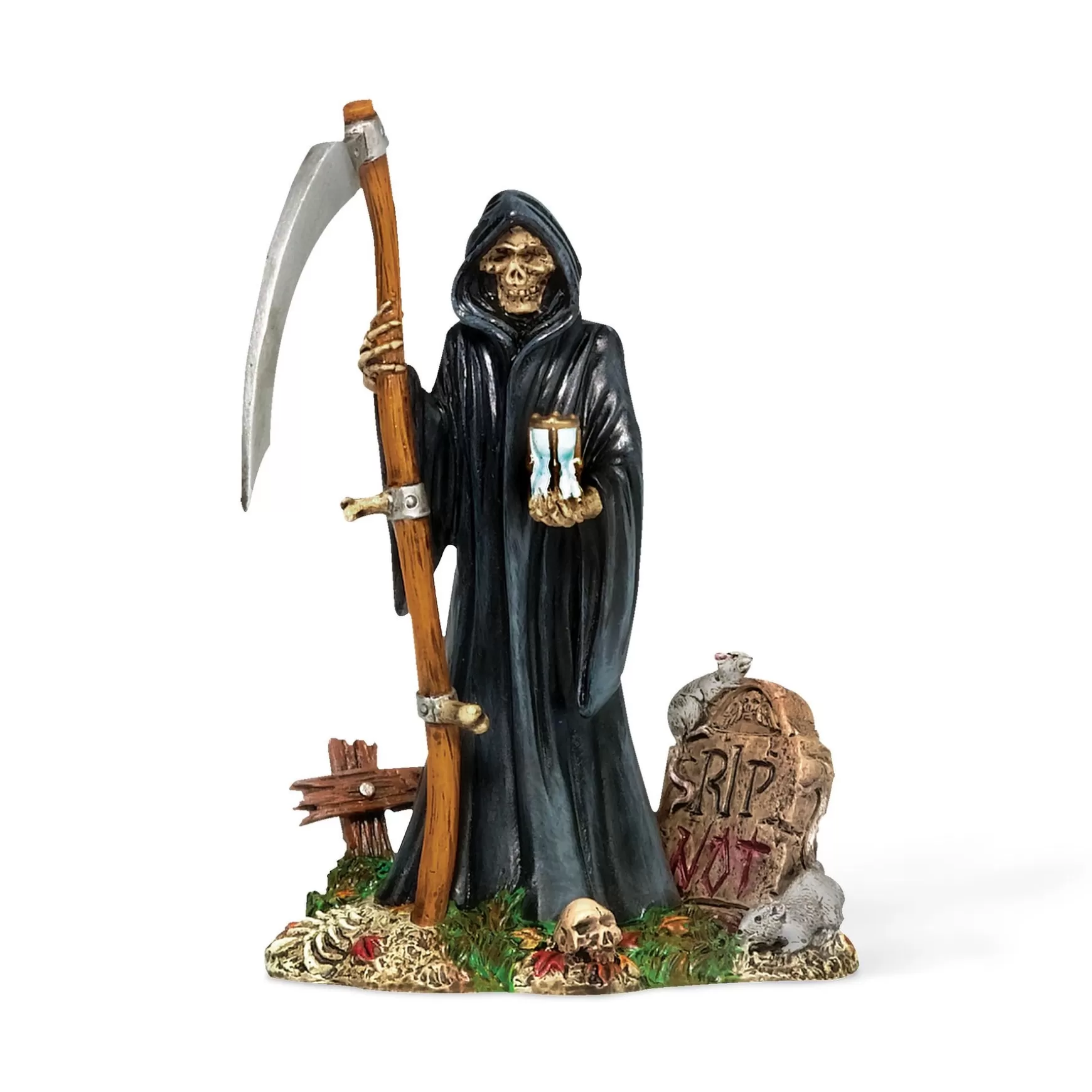 Department 56 The Grim Reaper< Halloween Village Accessories