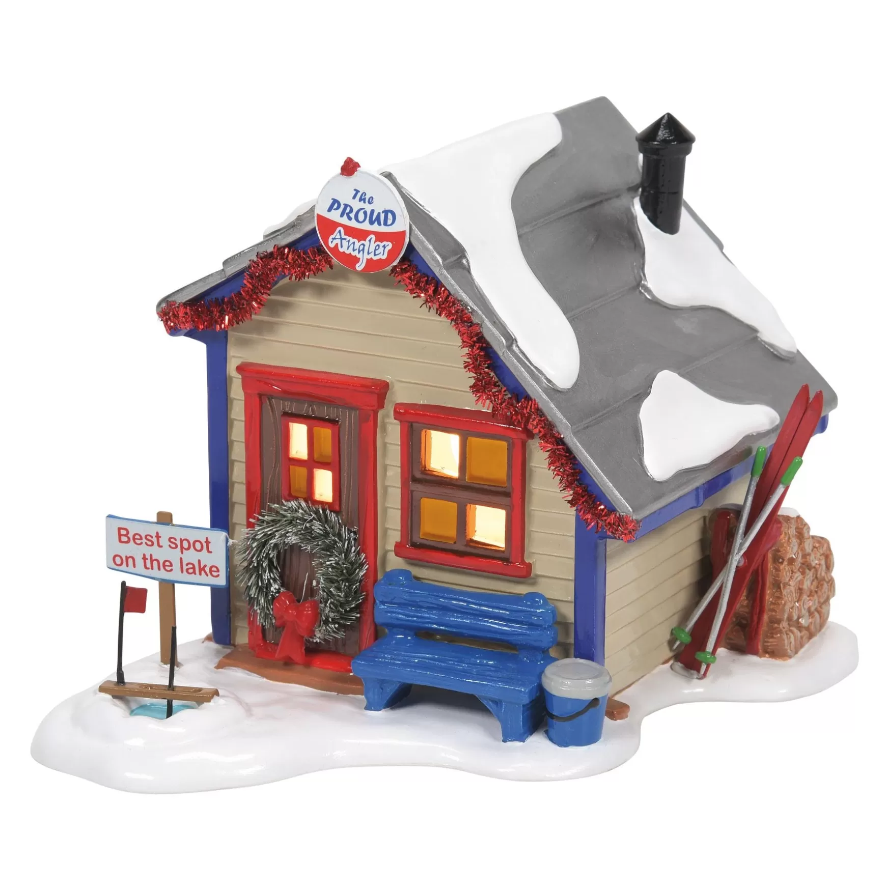 Department 56 The Proud Angler< The Original Snow Village