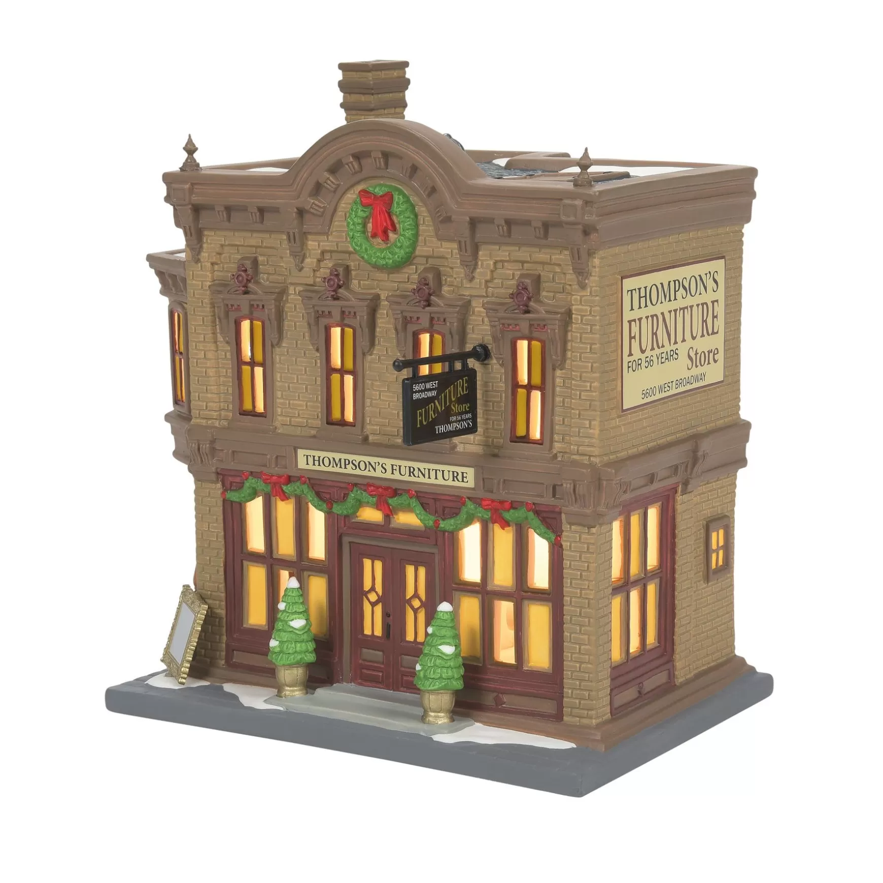 Department 56 Thompson's Furniture< Christmas In The City Series