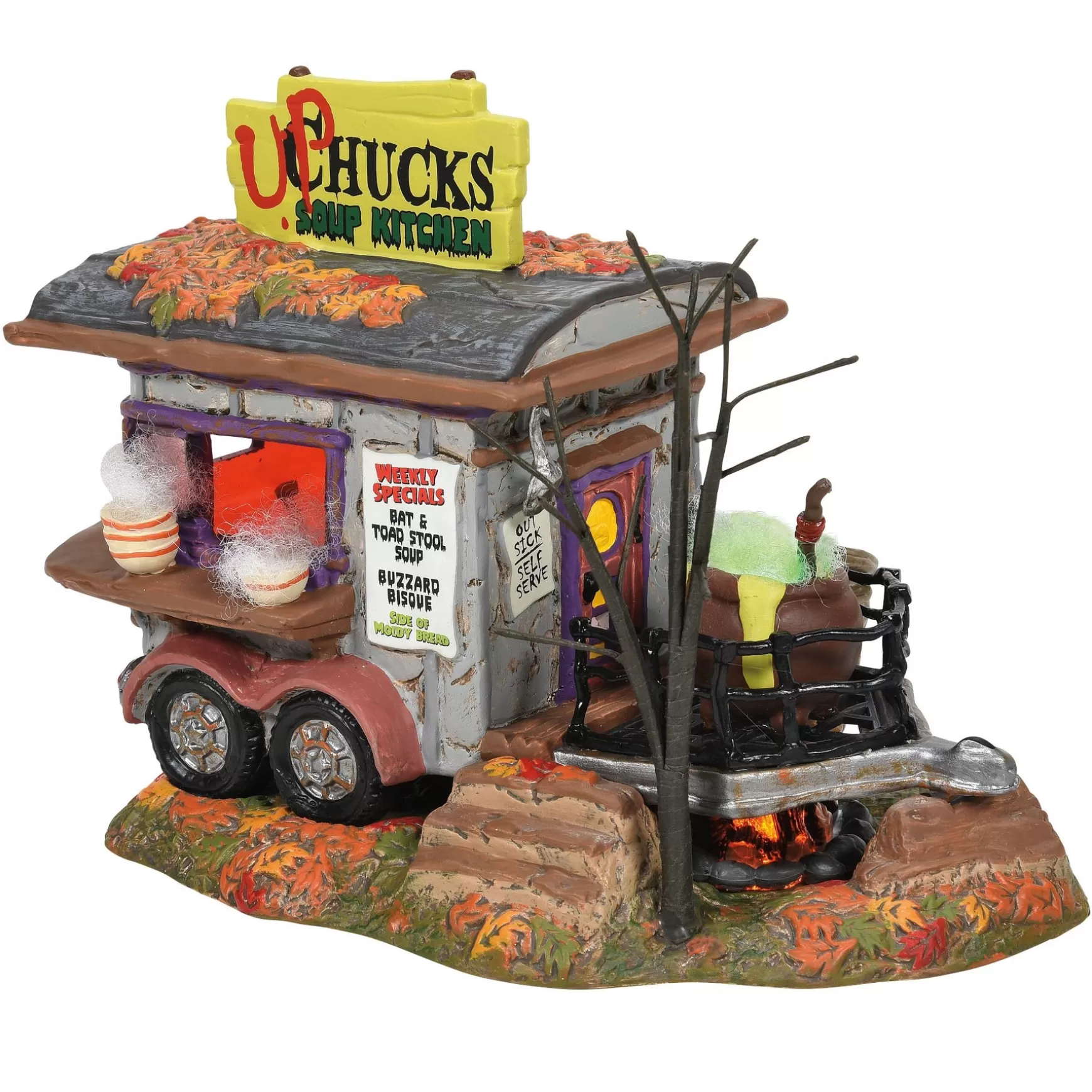 Department 56 Upchuck's Soup Kitchen< Snow Village Halloween