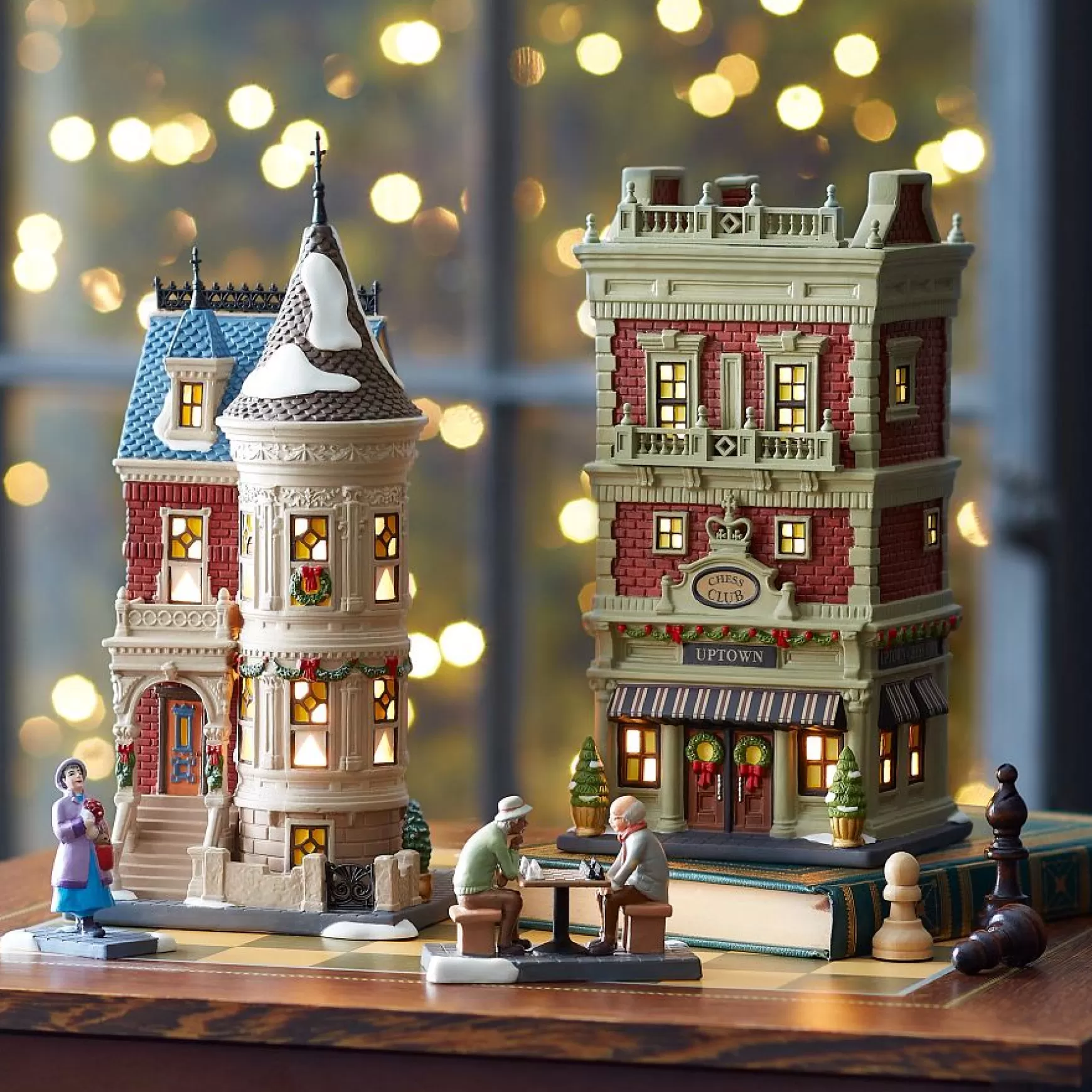Department 56 Uptown Chess Club< Christmas In The City Series