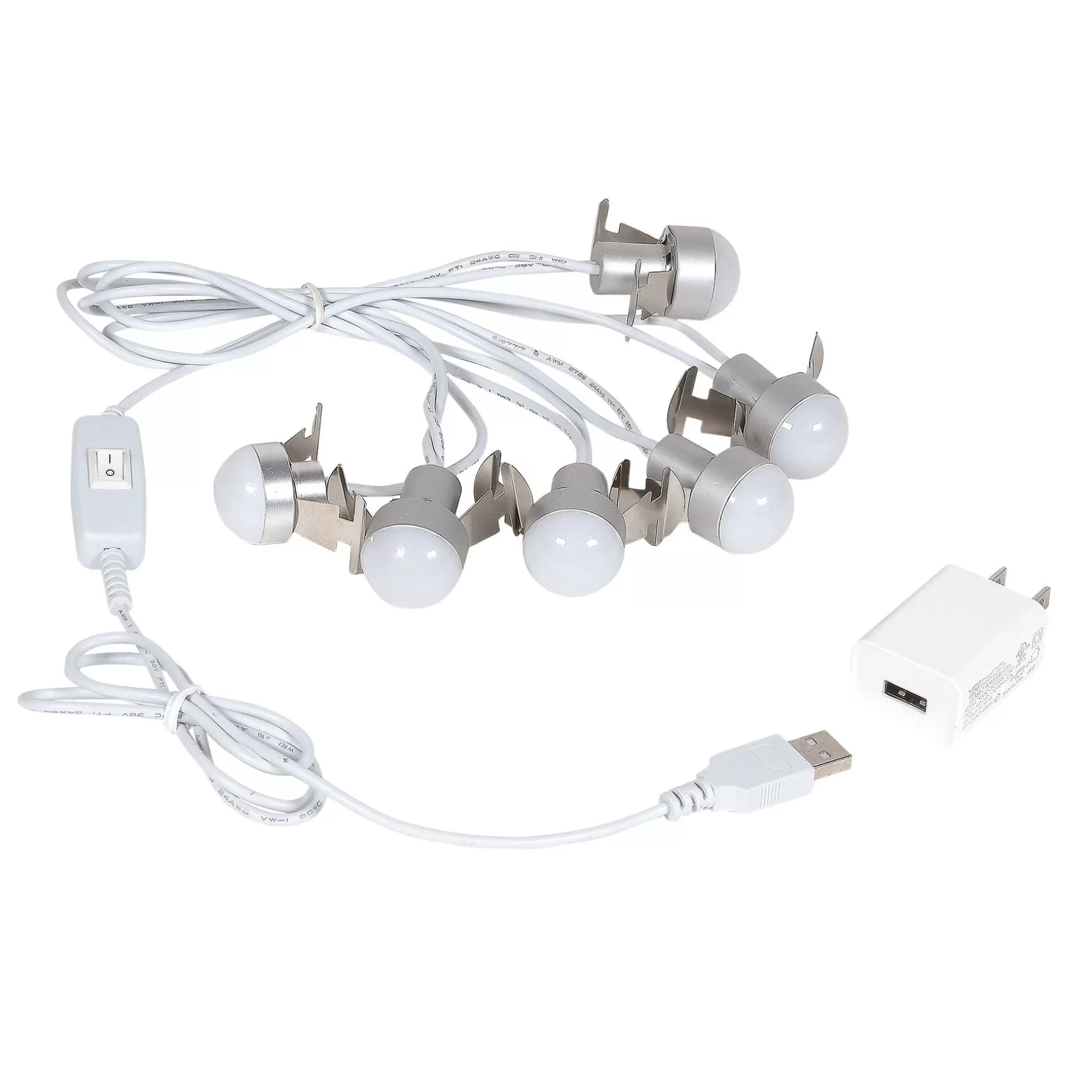 Department 56 Village USB LED 6 Light Set< Village Accessories