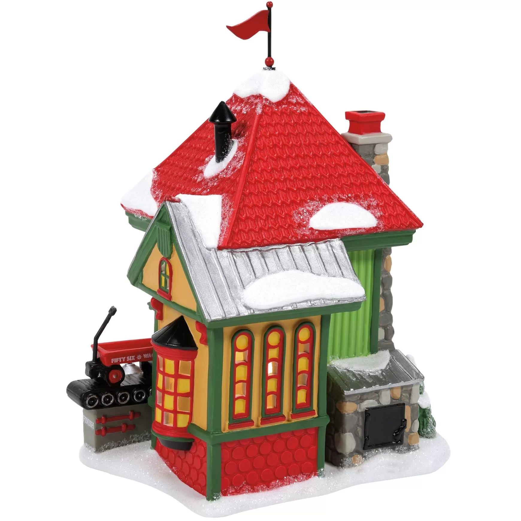 Department 56 56 Wagon Factory< North Pole Series