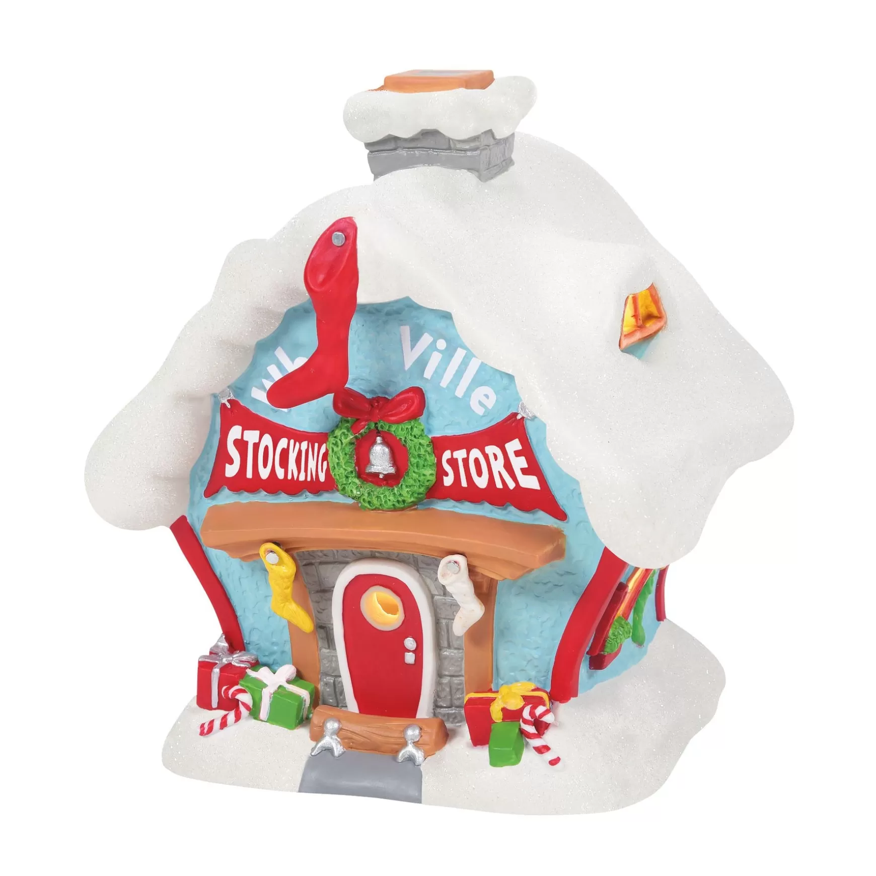 Department 56 WHO-VILLE STOCKING STORE< Grinch™ Village