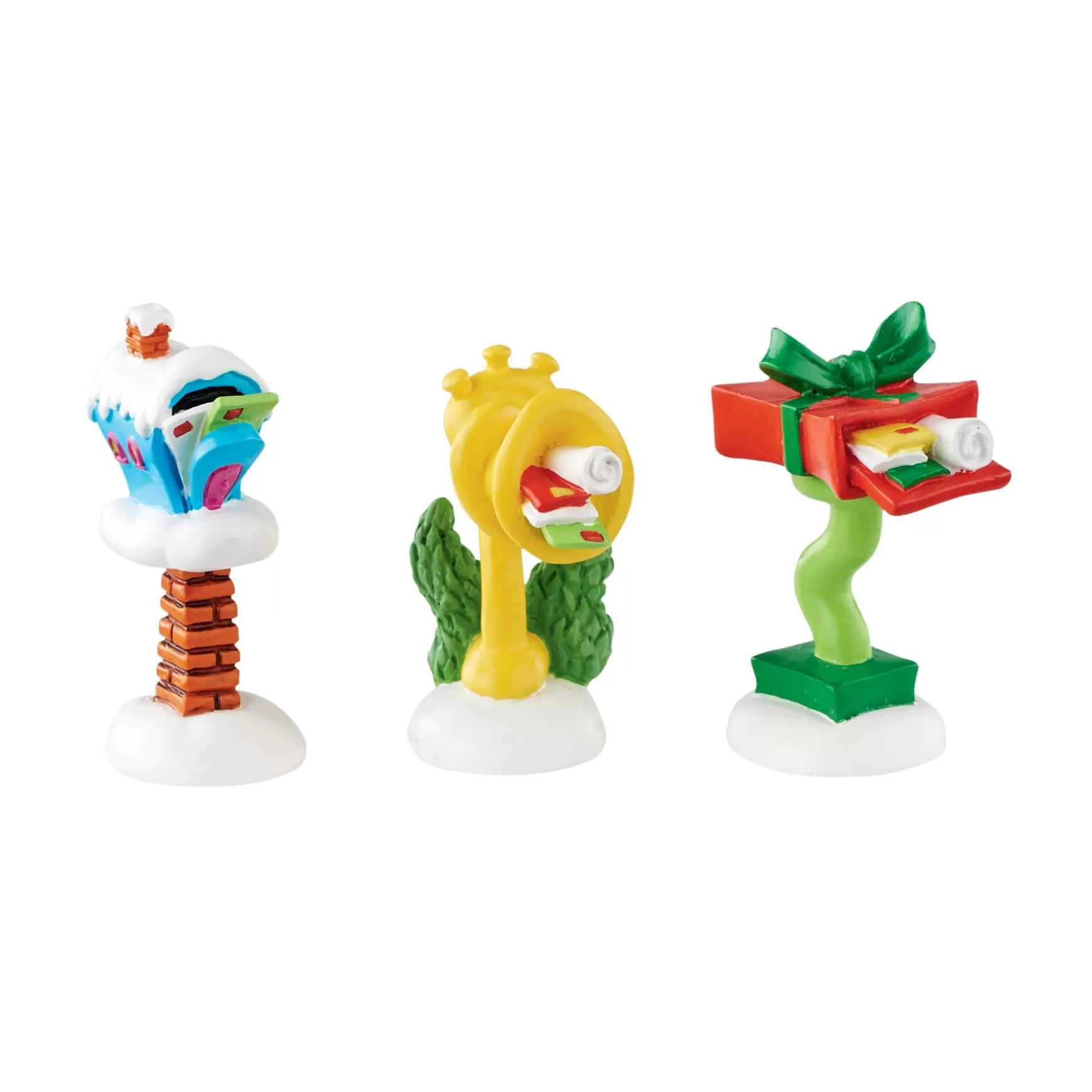 Department 56 Who-ville Wacky Mailboxes< Grinch™ Village
