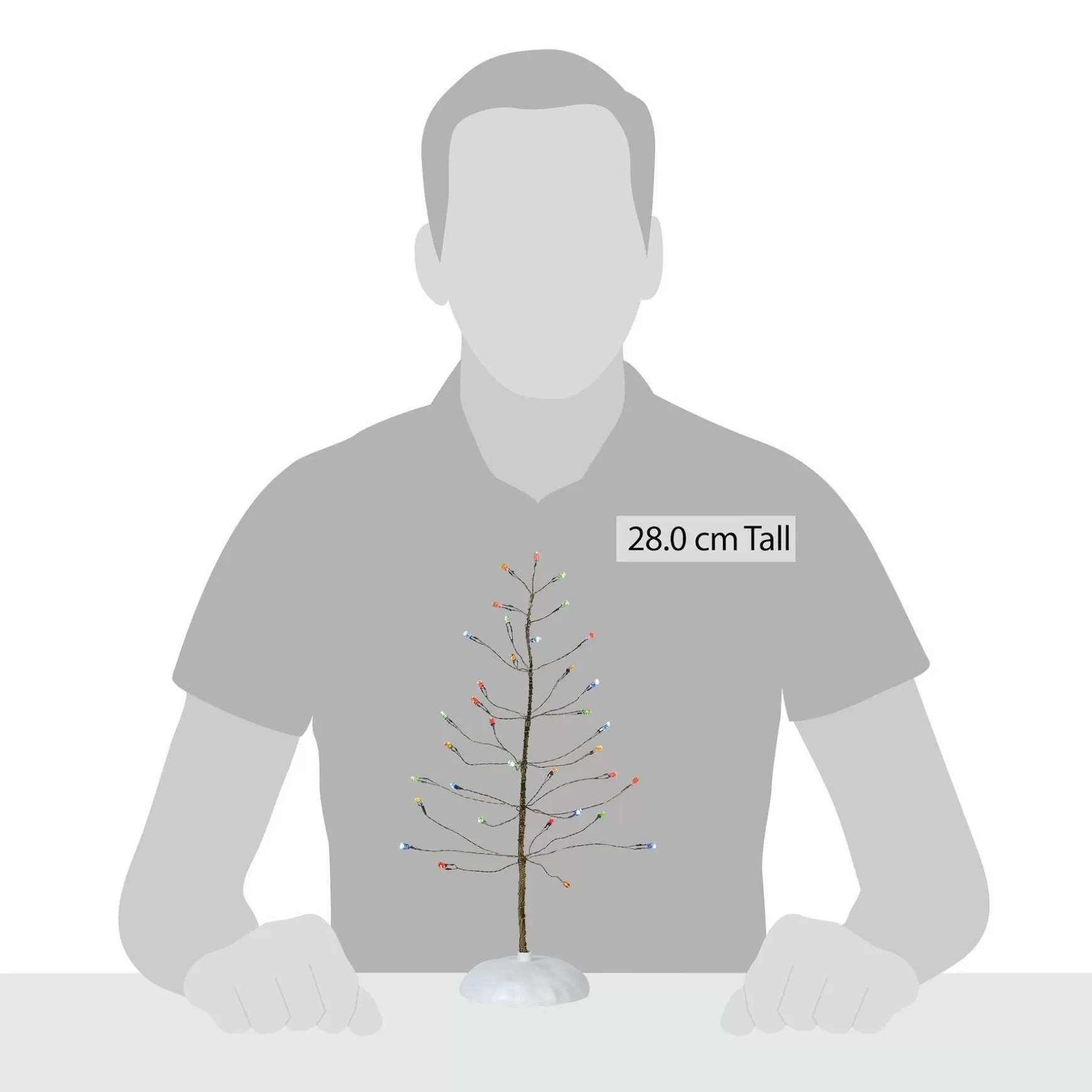 Department 56 Winter Brite Tree Multi< Village Accessories