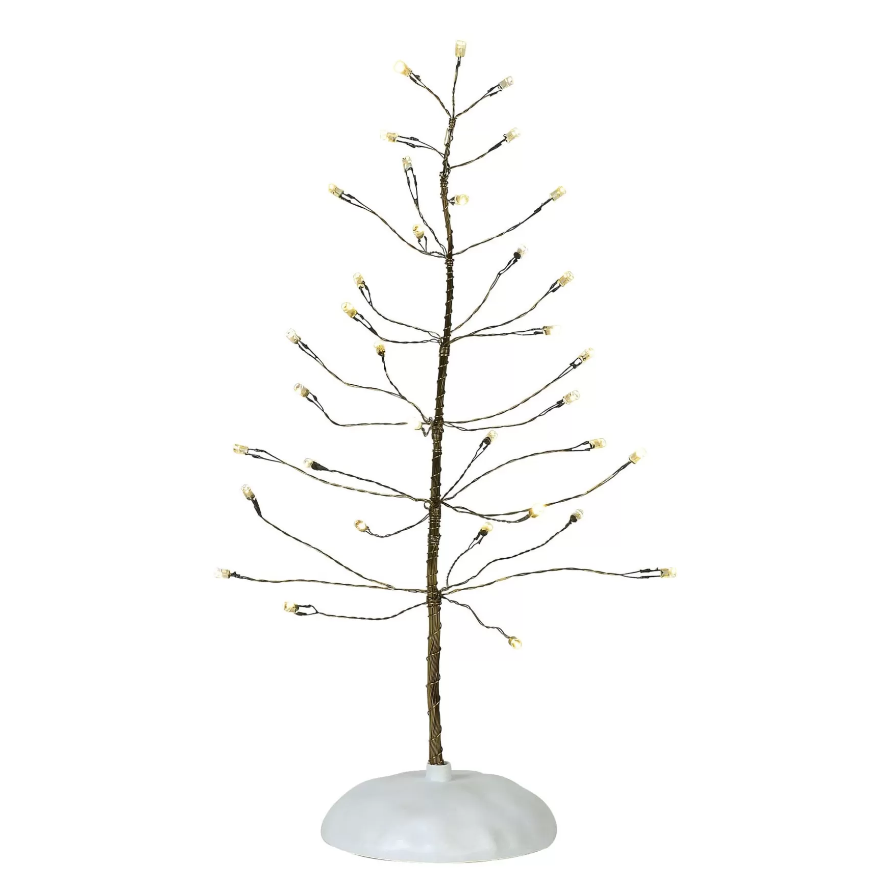 Department 56 Winter Brite Tree White< Village Accessories