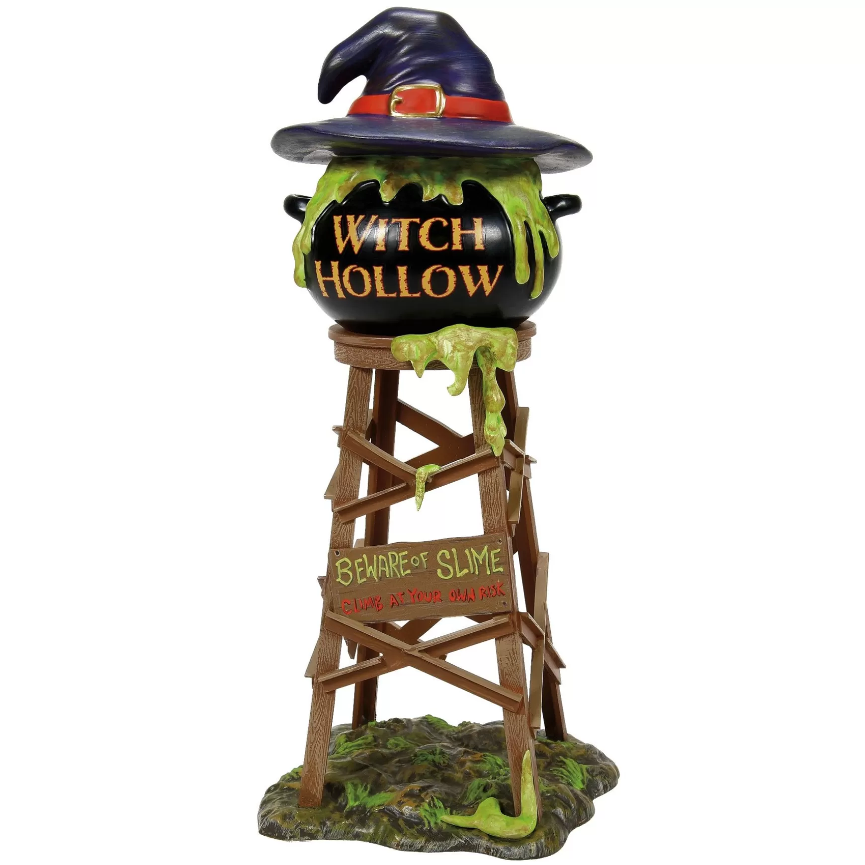 Department 56 Witch Hollow Watertower< Snow Village Halloween