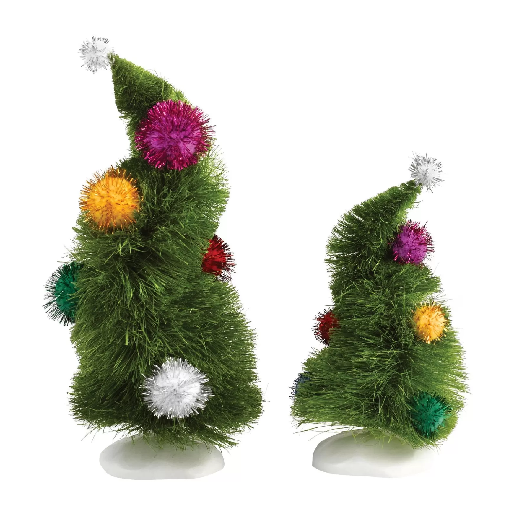 Department 56 Wonky Trees, Set of 2< Grinch™ Village