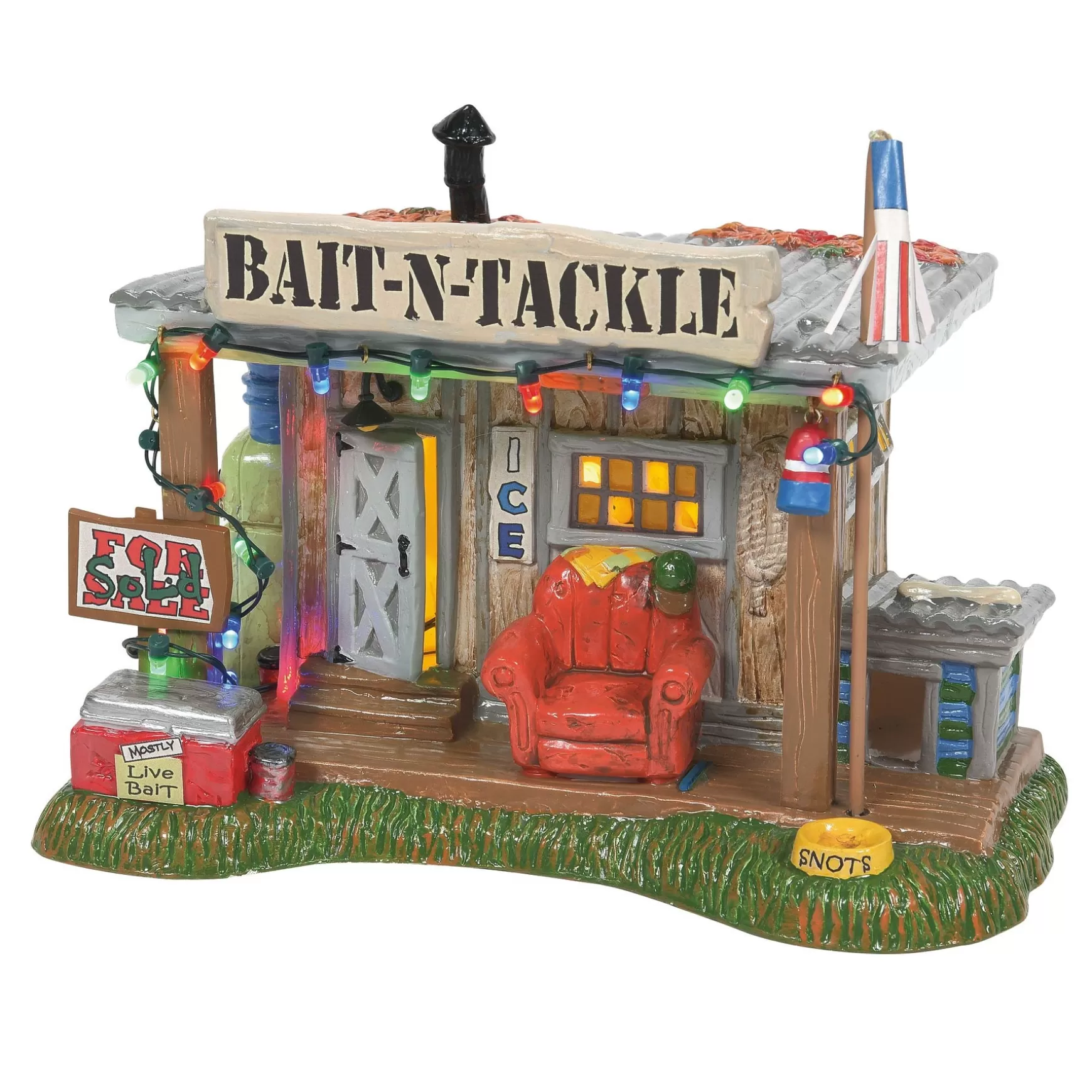 Department 56 Xmas Vac Selling The Bait Shop< The Original Snow Village