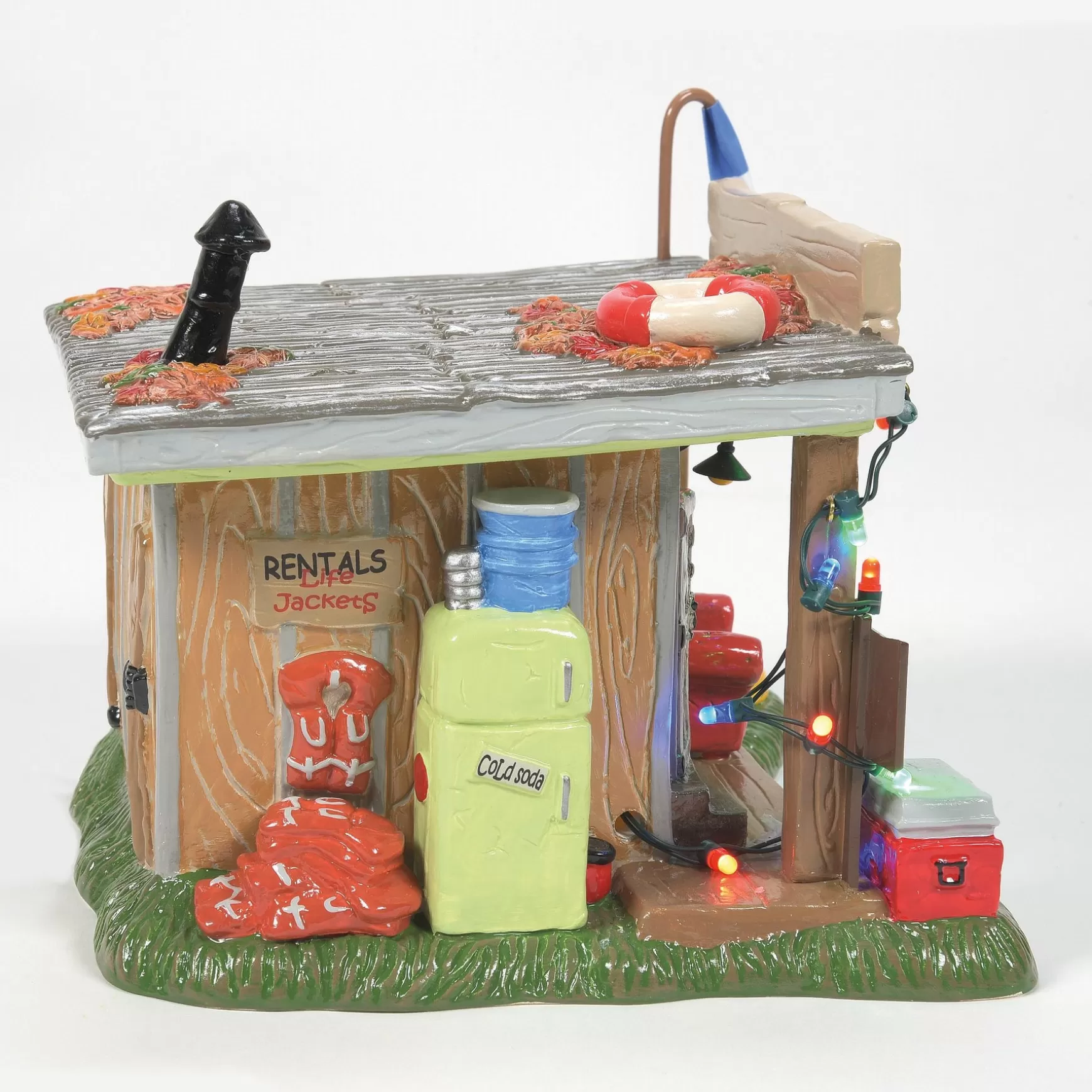 Department 56 Xmas Vac Selling The Bait Shop< The Original Snow Village